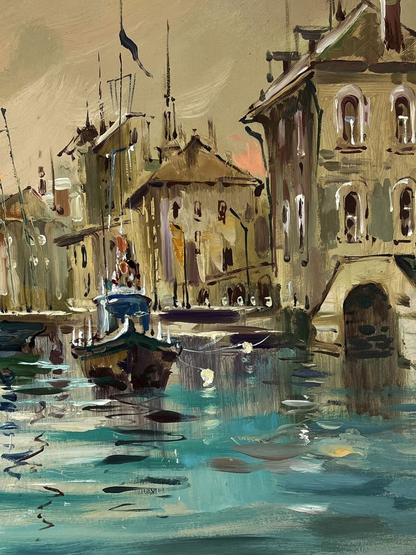 Oil painting Venice at sunset Yuriy Suprunchuk - 10
