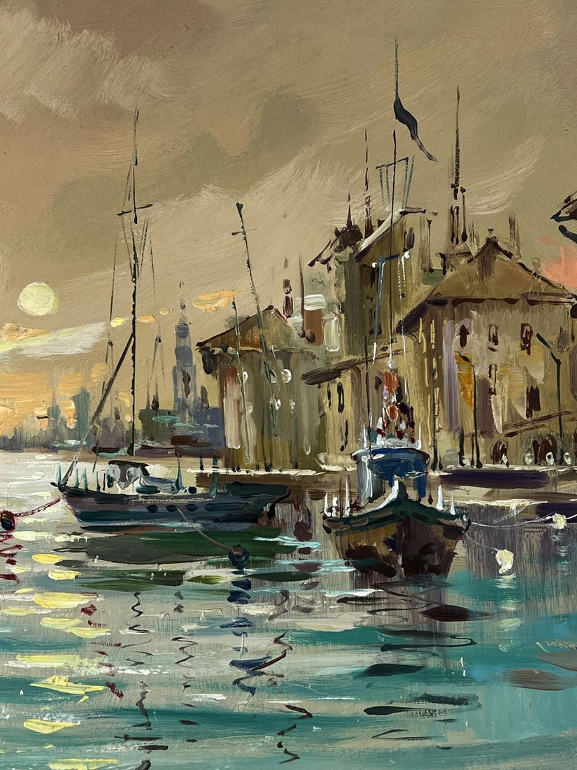 Oil painting Venice at sunset Yuriy Suprunchuk - 8