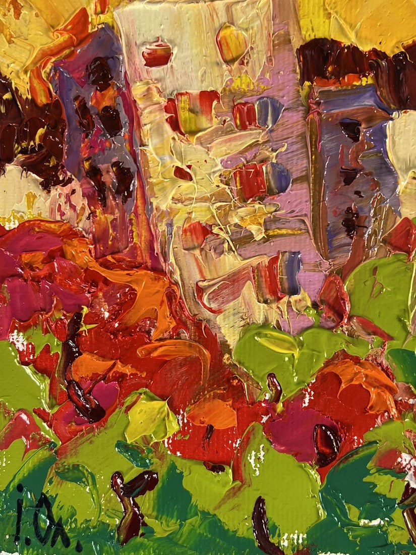 Oil painting Autumn Day in the City Oleksiy Ivanyuk - 5