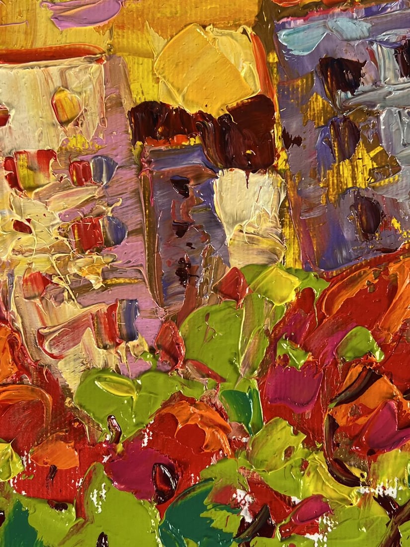 Oil painting Autumn Day in the City Oleksiy Ivanyuk - 6