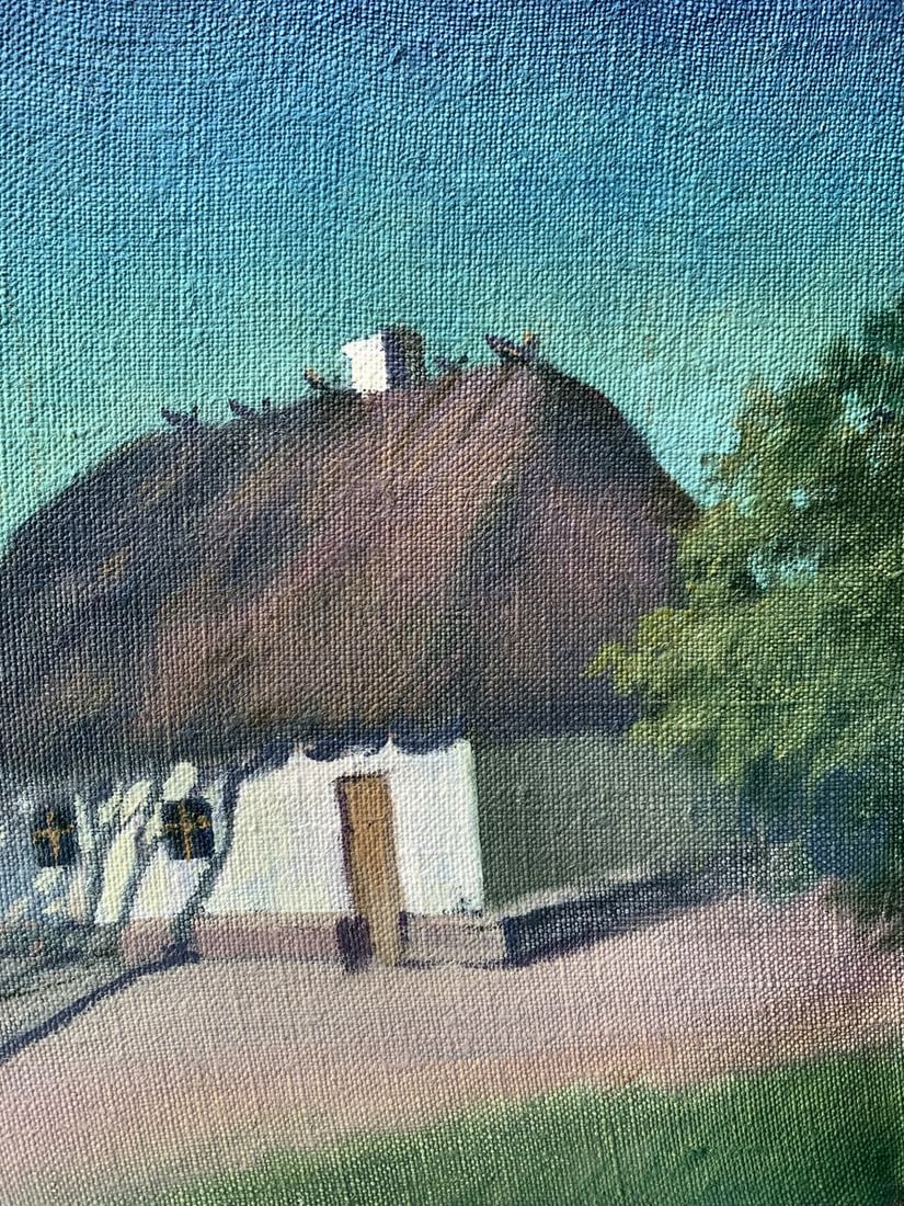 Oil painting Green Night Mykhailo Burdylo - 10