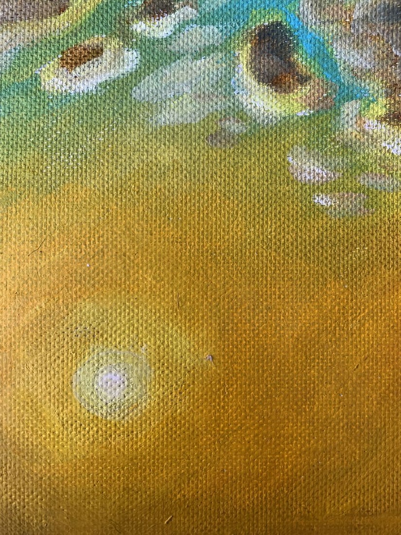 Oil painting Yellow sunset Valentina Simashchuk - 4