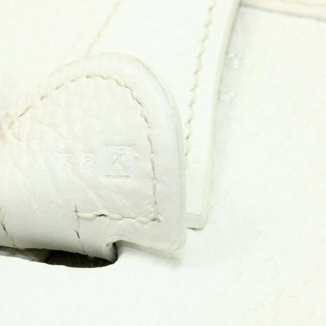 Authentic! Hermes Evelyne Parchment White Clemence Leather PM Handbag Purse - 5
