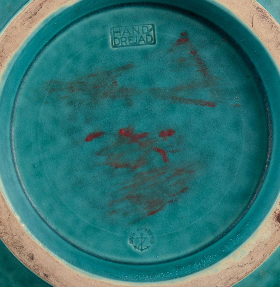 Wilhelm Kåge for Gustavsberg. Very large ceramic bowl from the "Argenta" series. Mid-20th C. - 8
