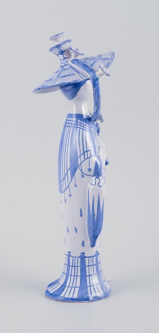Bjørn Wiinblad, Danish artist. 'Autumn' from the series 'The Four Seasons'. Figurine in - 5