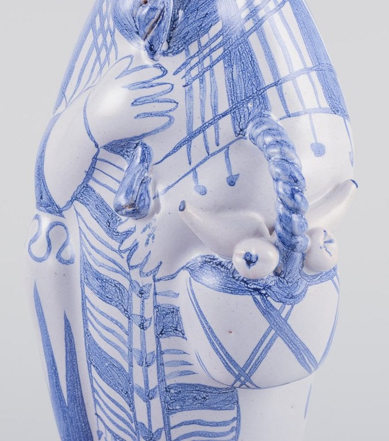 Bjørn Wiinblad, Danish artist. 'Autumn' from the series 'The Four Seasons'. Figurine in - 8