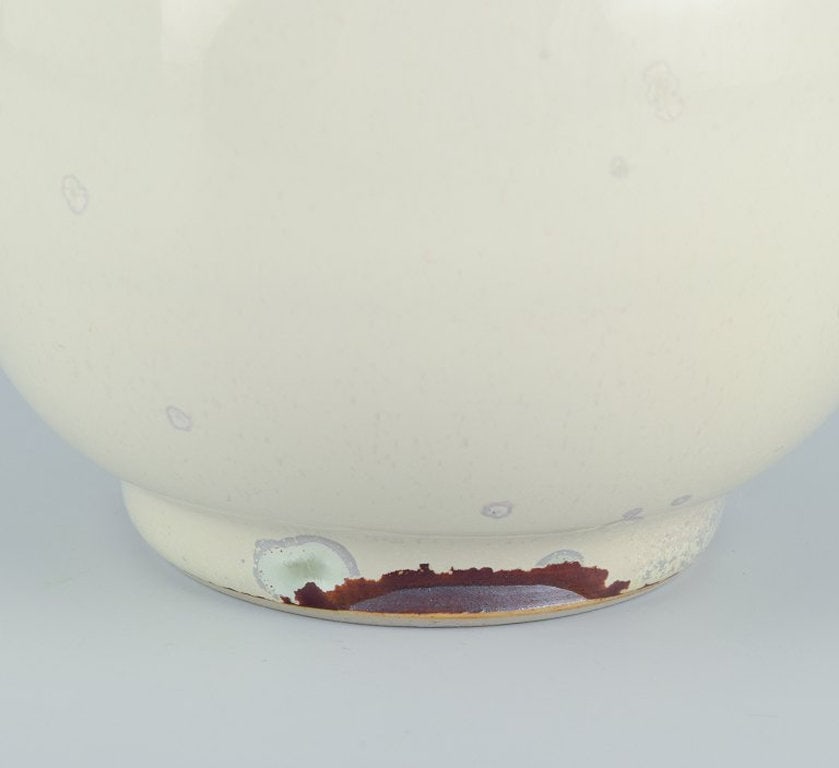 Sven Hofverberg, Swedish ceramicist, own studio. Unique ceramic vase. Late 20th century. - 4