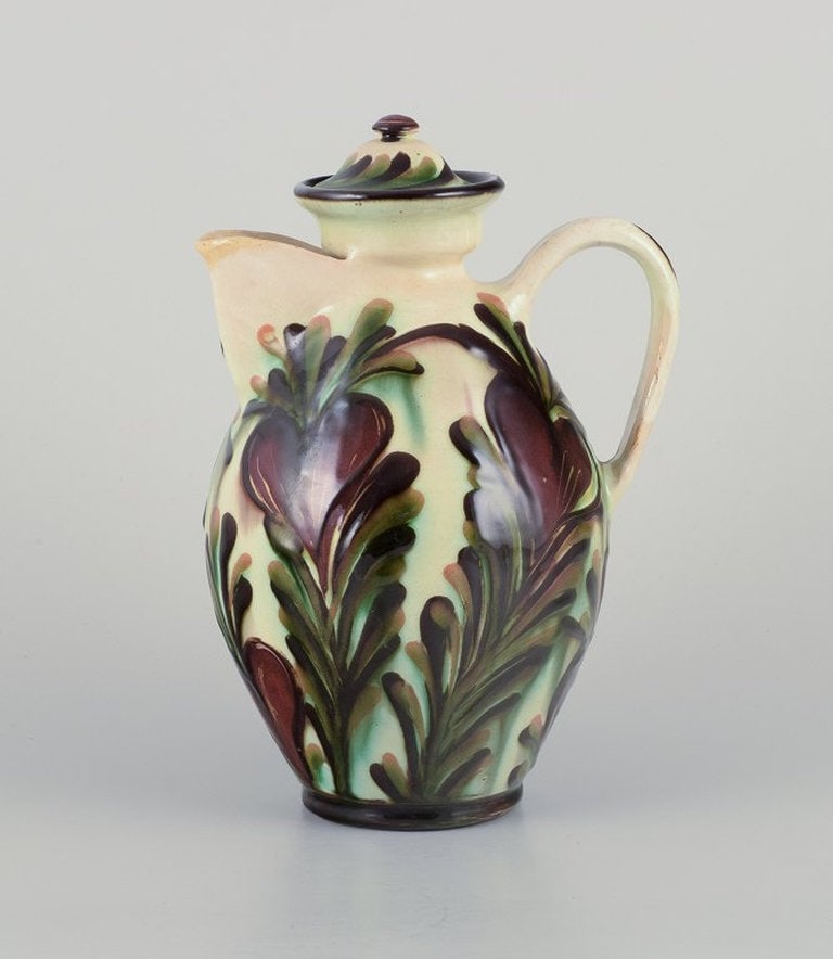 Kähler, Denmark. Chocolate pot made of ceramic. Circa 1930s. - 2