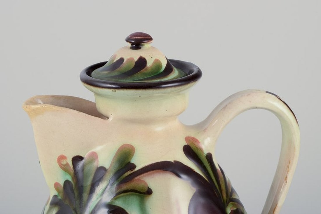Kähler, Denmark. Chocolate pot made of ceramic. Circa 1930s. - 3