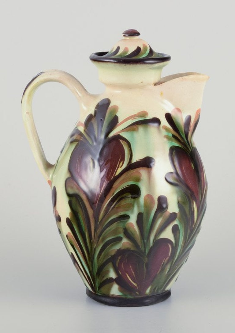 Kähler, Denmark. Chocolate pot made of ceramic. Circa 1930s. - 6