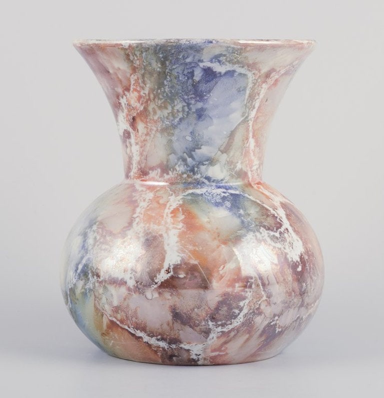 Arabia, Finland. Art Deco 'Marmor' ceramic vase. 1928-1932. - 3