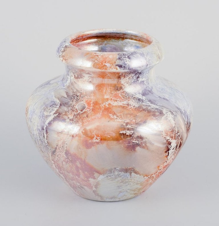 Arabia, Finland. Art Deco 'Marmor' ceramic vase. 1928-1932. - 2