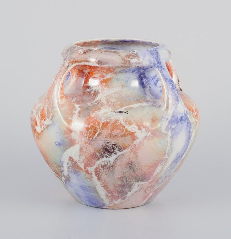 Arabia, Finland. Art Deco 'Marmor' ceramic vase. 1928-1932. - 3