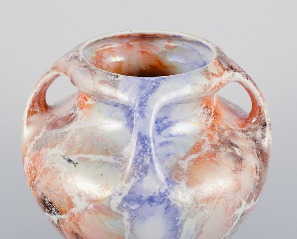 Arabia, Finland. Art Deco 'Marmor' ceramic vase. 1928-1932. - 4