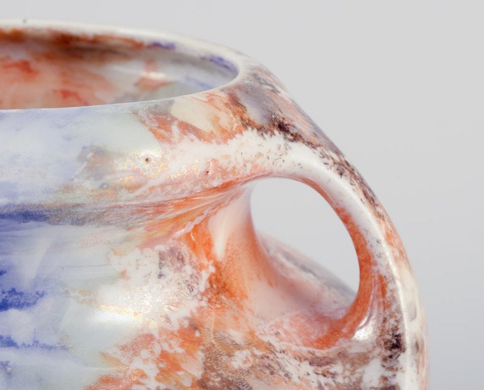 Arabia, Finland. Art Deco 'Marmor' ceramic vase. 1928-1932. - 5