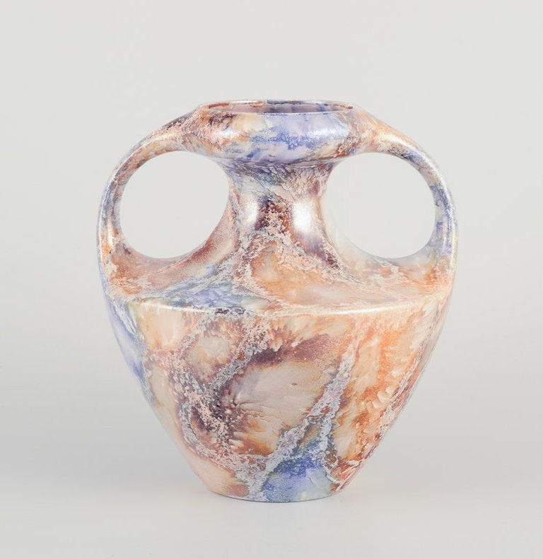 Arabia, Finland. Art Deco 'Marmor' ceramic vase. 1928-1932. - 2