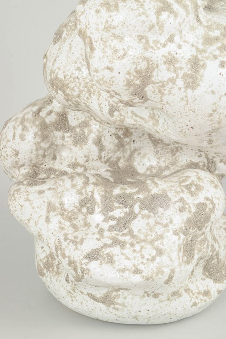 Christina Muff, contemporary Danish ceramic artist. Large hand-modelled, organic shaped, stoneware - 4