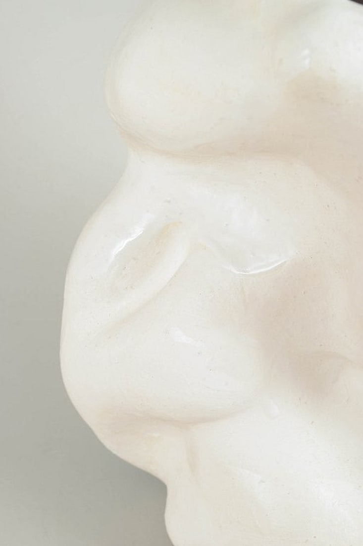 Christina Muff, contemporary Danish ceramic artist. Large hand-modelled organic shaped, stoneware - 4