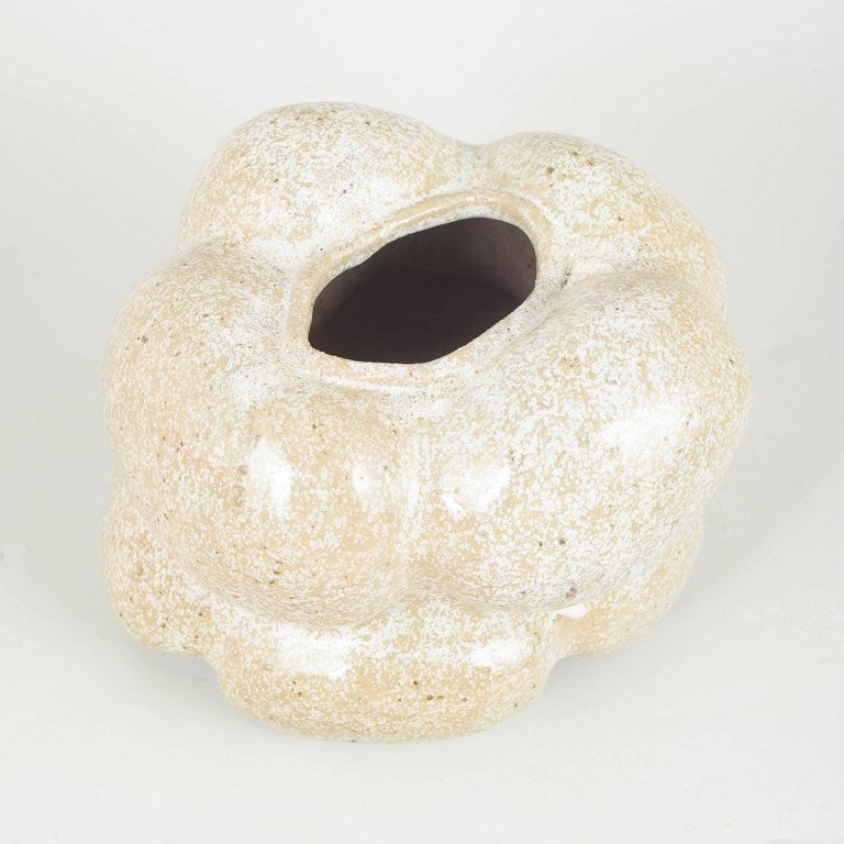 Christina Muff, contemporary Danish ceramic artist. One of a kind hand-modelled, organic shaped, - 3