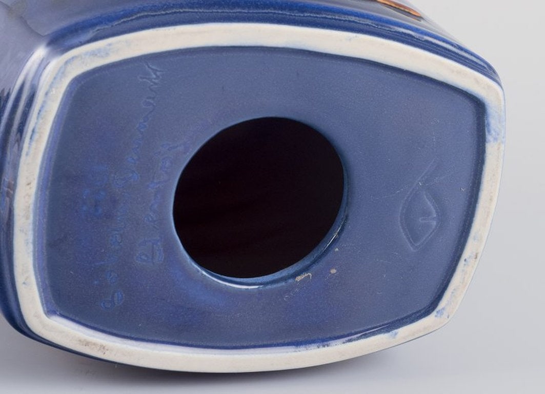 Einar Johansen for Søholm, Danmark. Large table lamp in stoneware. 1970s. - 8
