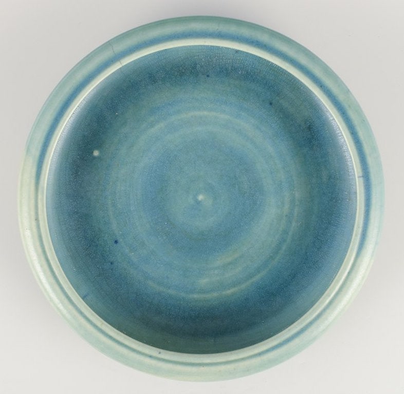 Eva Stæhr-Nielsen for Saxbo, Denmark. Early ceramic bowl. Circa 1930s. - 5