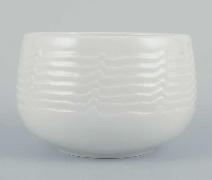 Erik Stæhr-Nielsen for Royal Copenhagen. Unique stoneware bowl. 1960s. - 3
