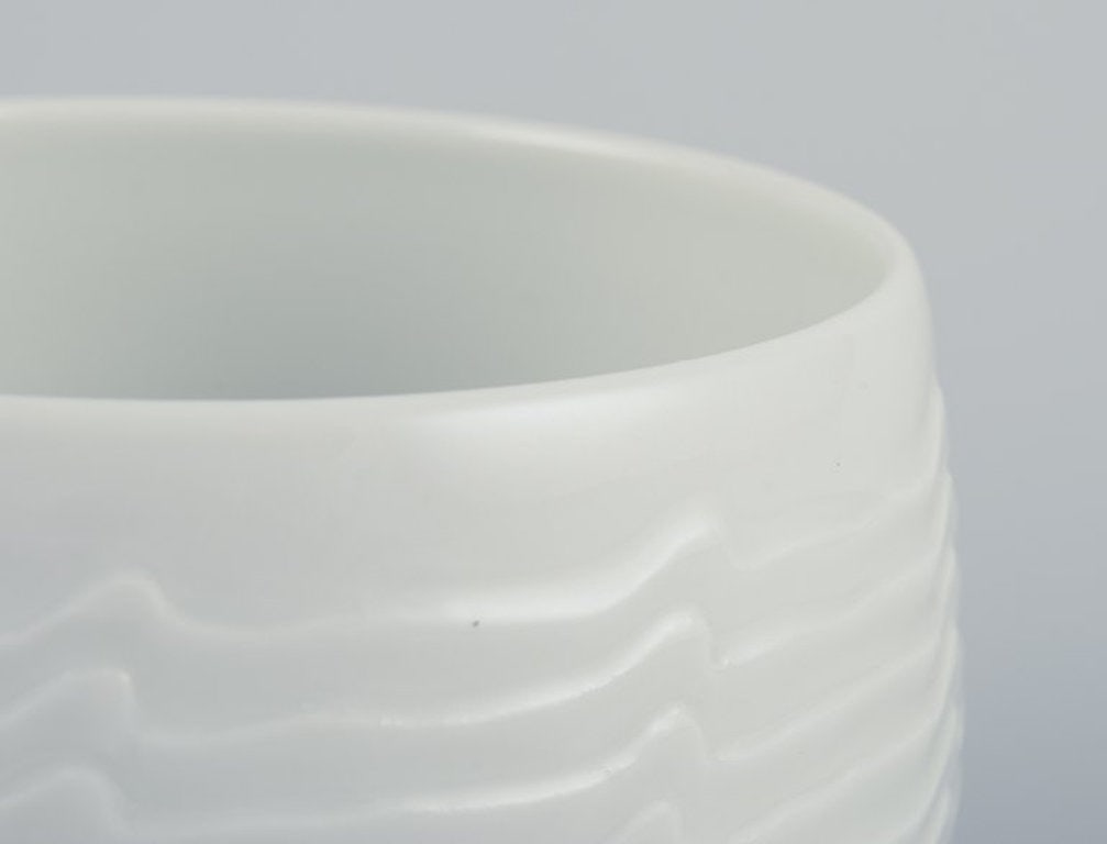 Erik Stæhr-Nielsen for Royal Copenhagen. Unique stoneware bowl. 1960s. - 4