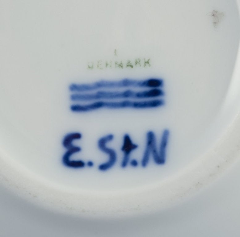 Erik Stæhr-Nielsen for Royal Copenhagen. Unique stoneware bowl. 1960s. - 5