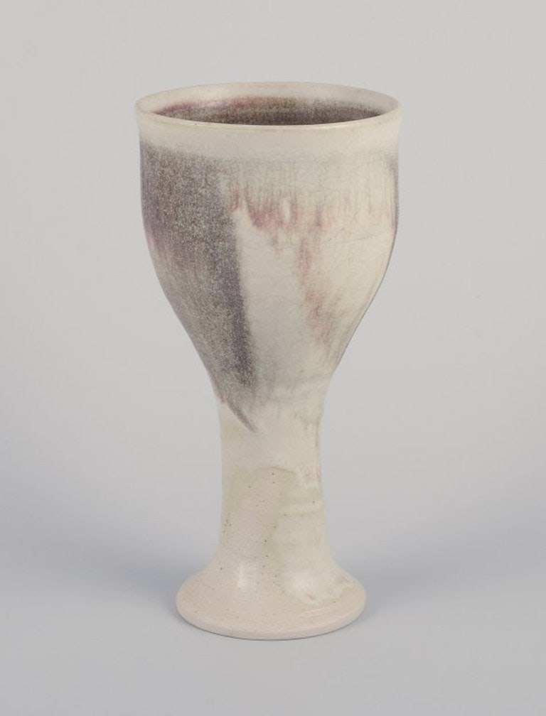 Swedish ceramist. Unique ceramic mug. Late 20th century. (1 of 7)