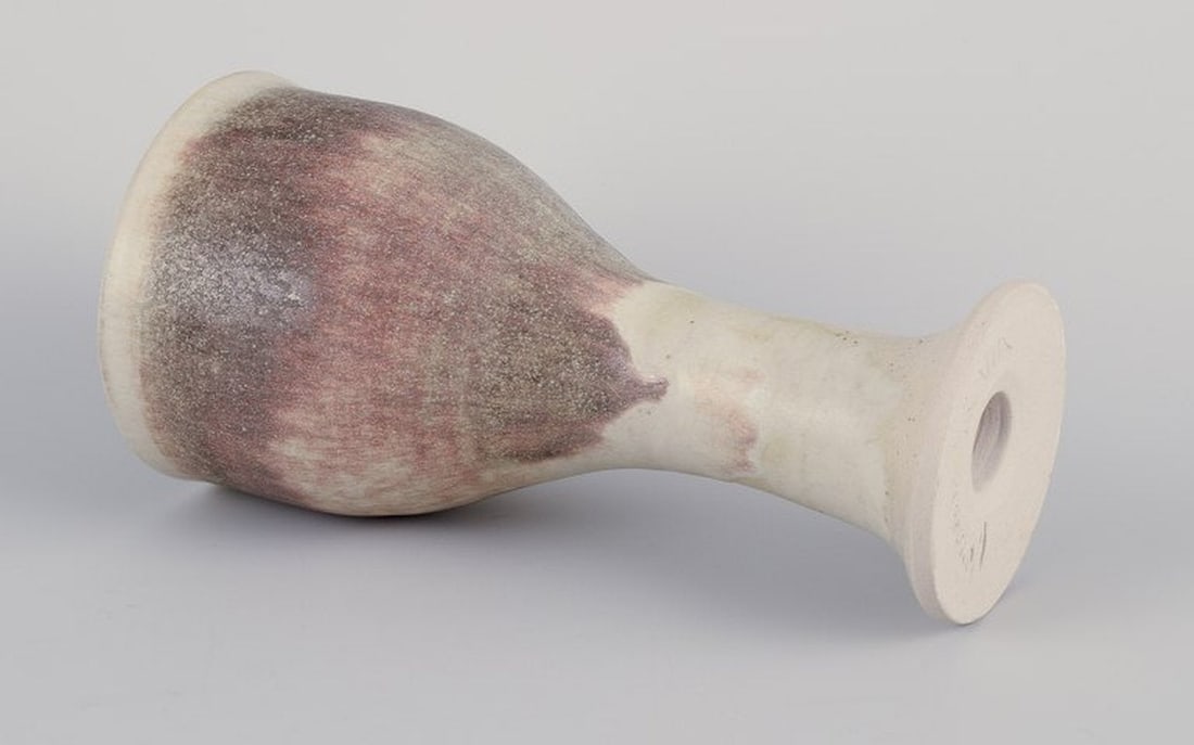 Swedish ceramist. Unique ceramic mug. Late 20th century. - 6