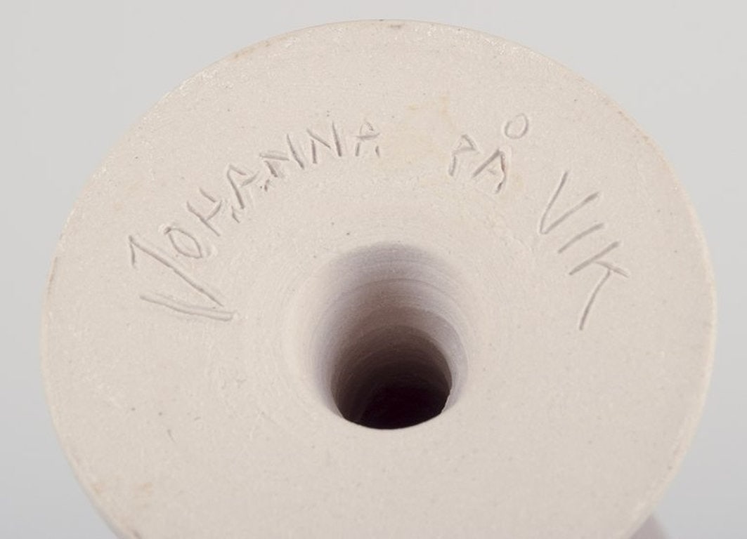 Swedish ceramist. Unique ceramic mug. Late 20th century. - 7