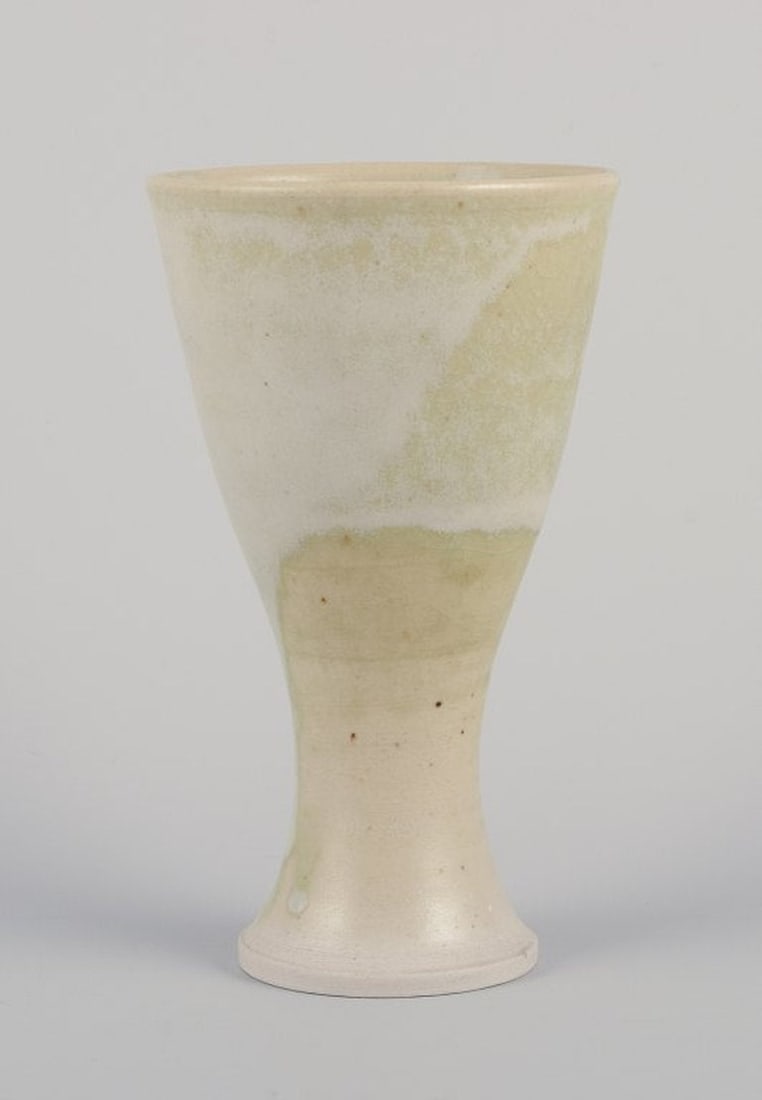 Swedish ceramist. Unique ceramic mug. Late 20th century. - 3