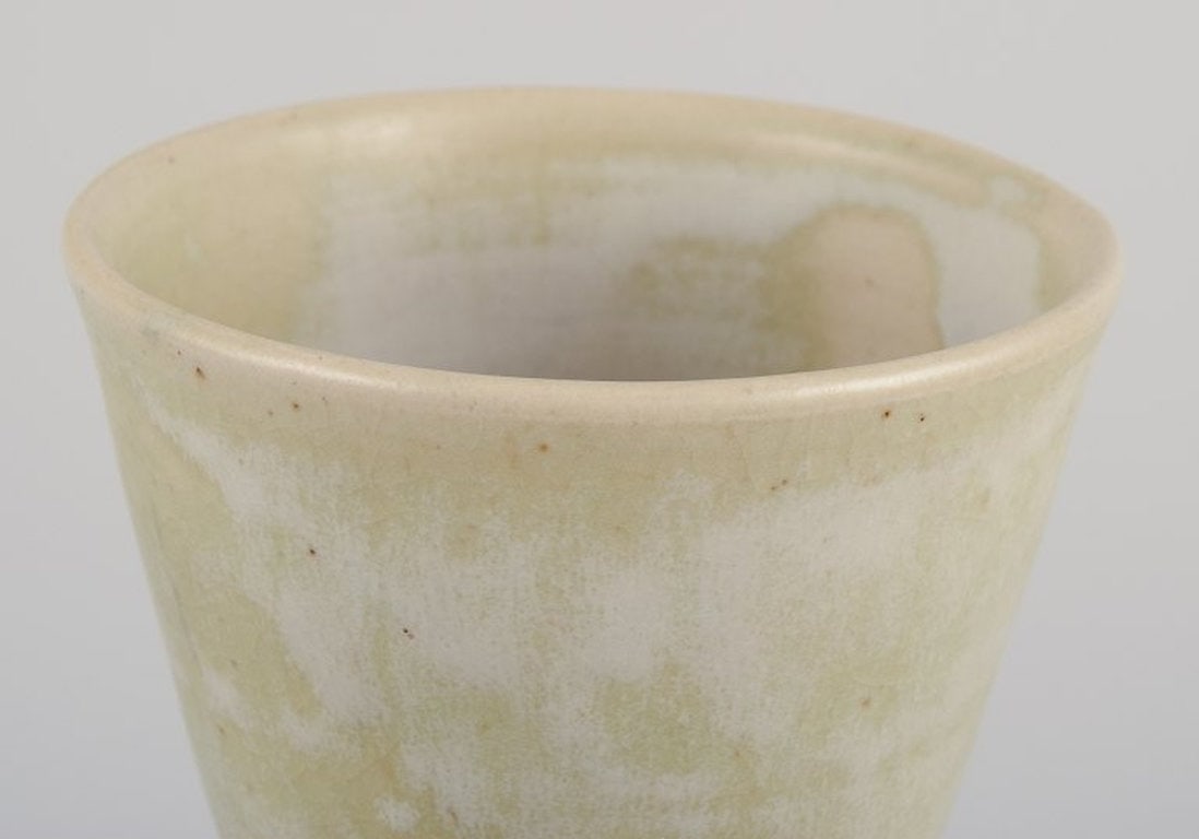 Swedish ceramist. Unique ceramic mug. Late 20th century. - 5