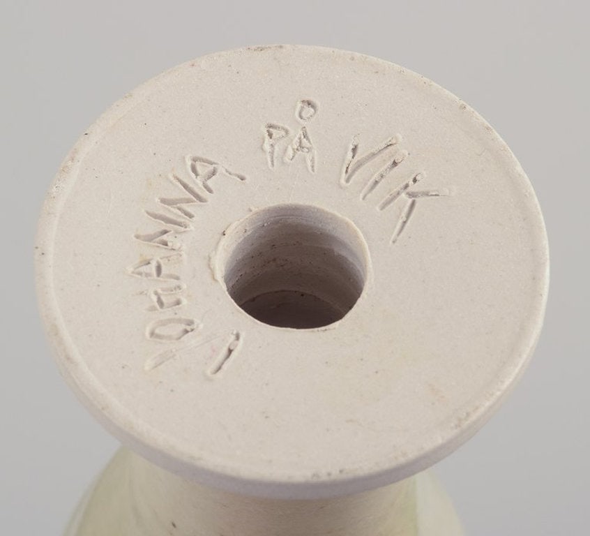 Swedish ceramist. Unique ceramic mug. Late 20th century. - 7