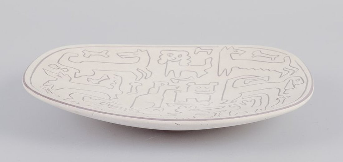 Gunnar Nylund for Nymølle, Denmark. Three unique bowls in terracotta. Mid-20th century. - 6