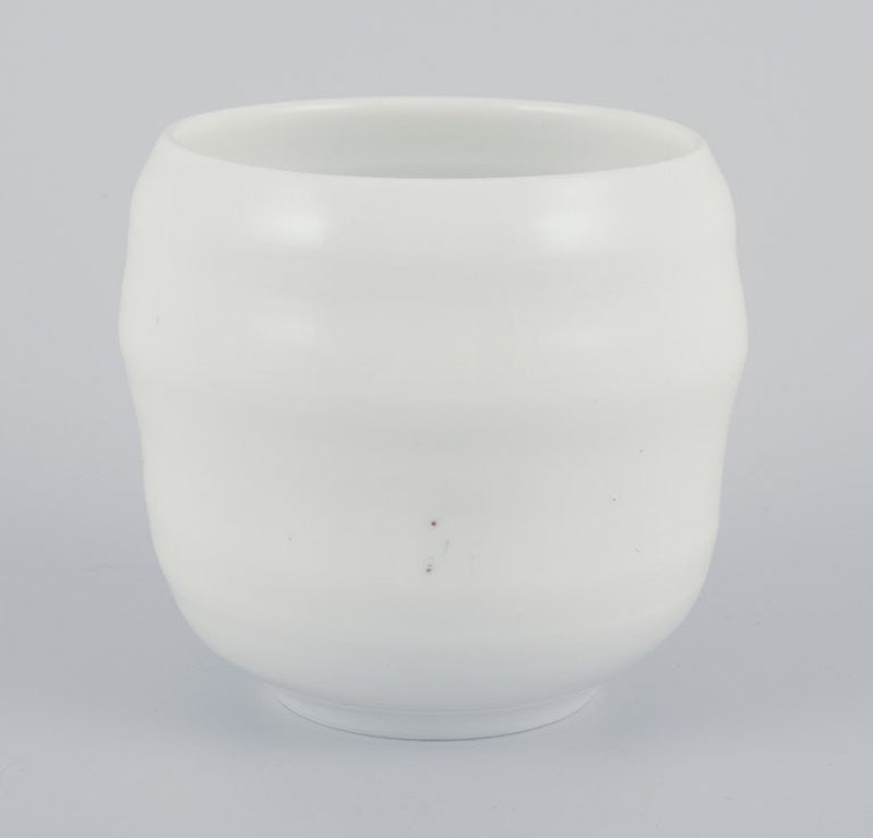 Gerd Hiort Petersen for Royal Copenhagen. Unique vase of stoneware. Mid 1900s. - 3
