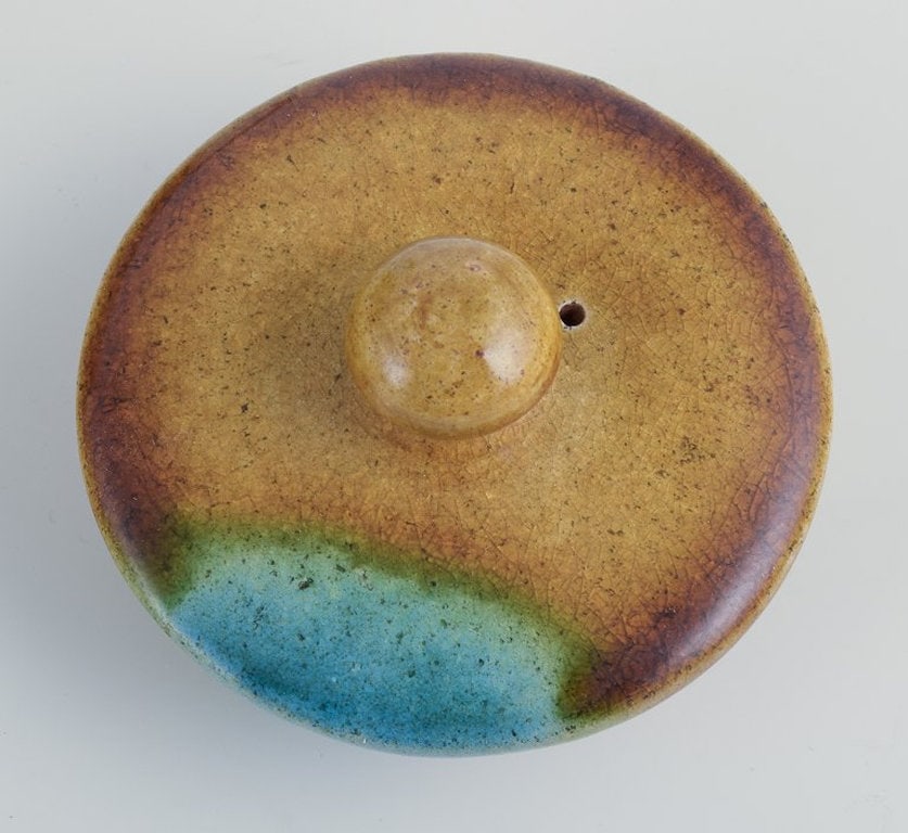 Nils Kähler for Kähler, Denmark. Very large ceramic teapot. 1960s/70s. - 5