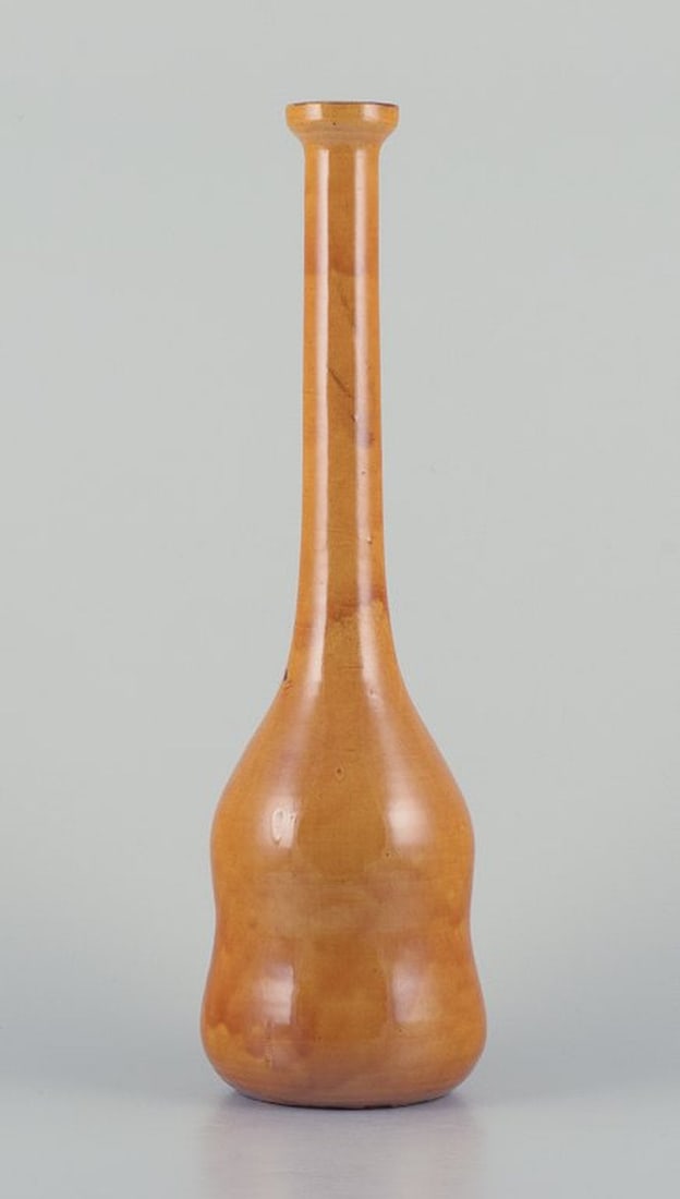 Biot, France. Unique floor vase in ceramic. 1960s/70s. - 2