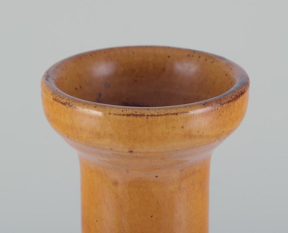 Biot, France. Unique floor vase in ceramic. 1960s/70s. - 4