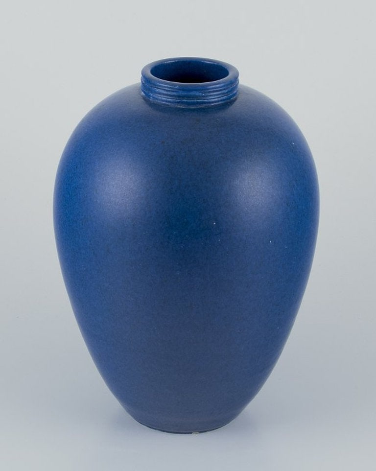 Saxbo, Denmark. Large and impressive ceramic vase. 1940s/50s - 3