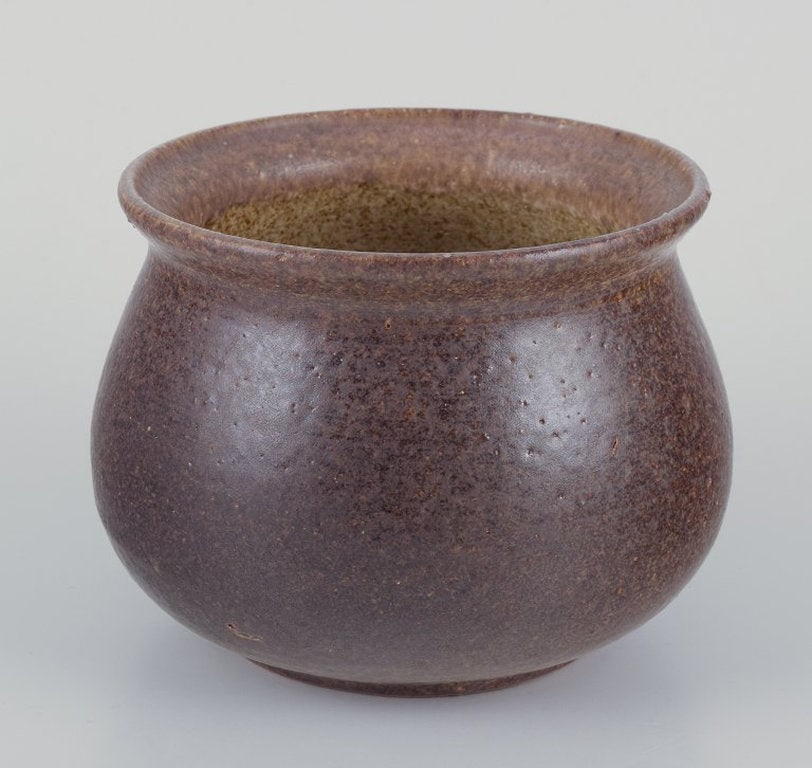 Margit Svenning, Danish ceramist. Unique ceramic vase. 1982. - 3