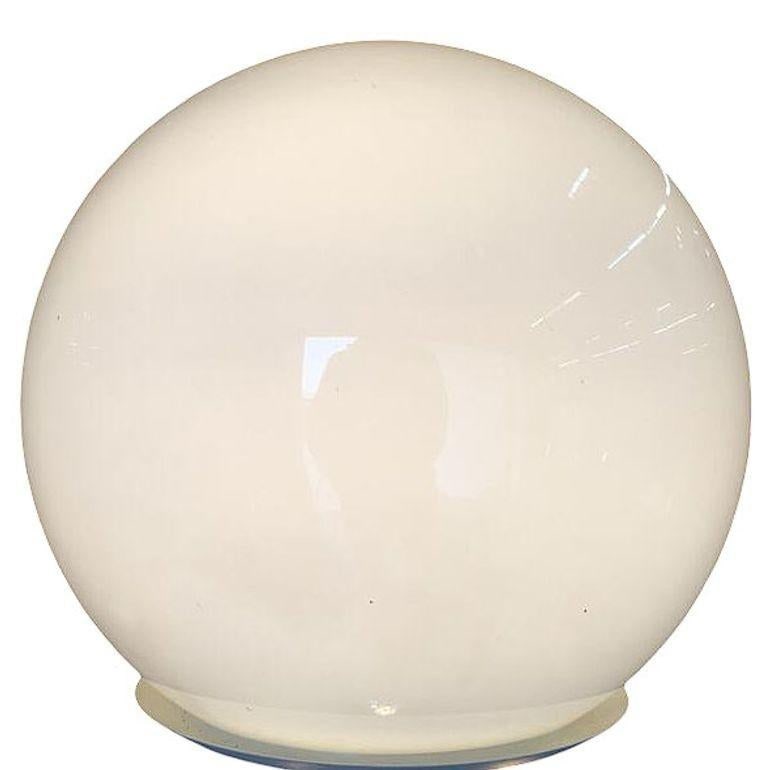 1970s Space Age Chrome Ball Table Lamp W/ Fours Lights, Attributed to Torino - 5
