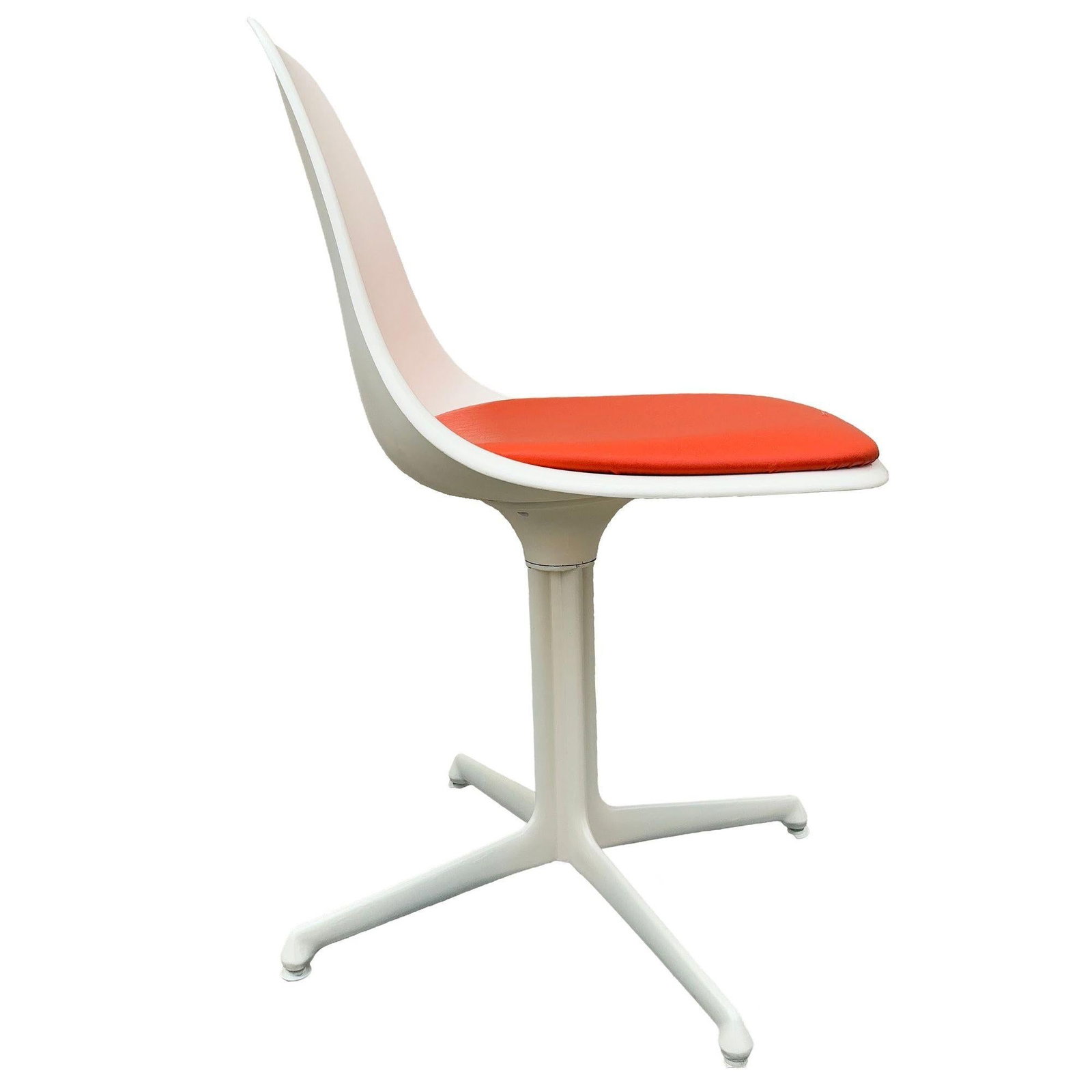 Set of 6 Mid-Century Tulip Side Chair Model 103 by Maurice Burke for Arkana - 2