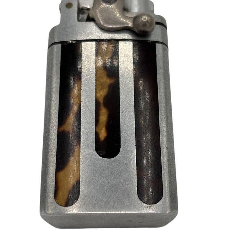 Rare WWII Vulcano "Démarreur" Kickstarter Machined Aluminum Lighter, Africa - 4