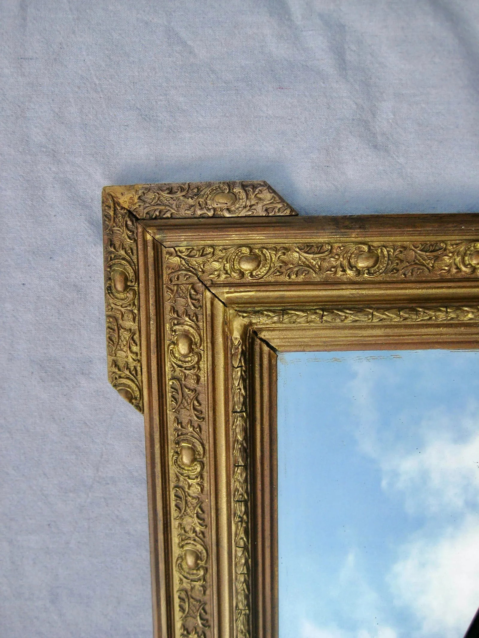 Mid 19th Century French Napoleon III Gilded Mirror - 6