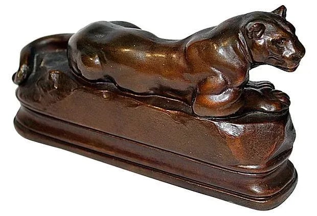 Barye Bronze Jaguar - 6