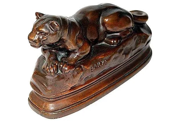 Barye Bronze Jaguar - 7