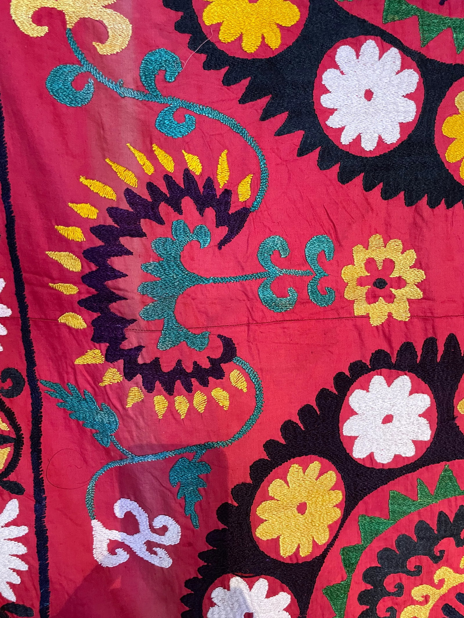 Gorgeous Suzani Textile - 8