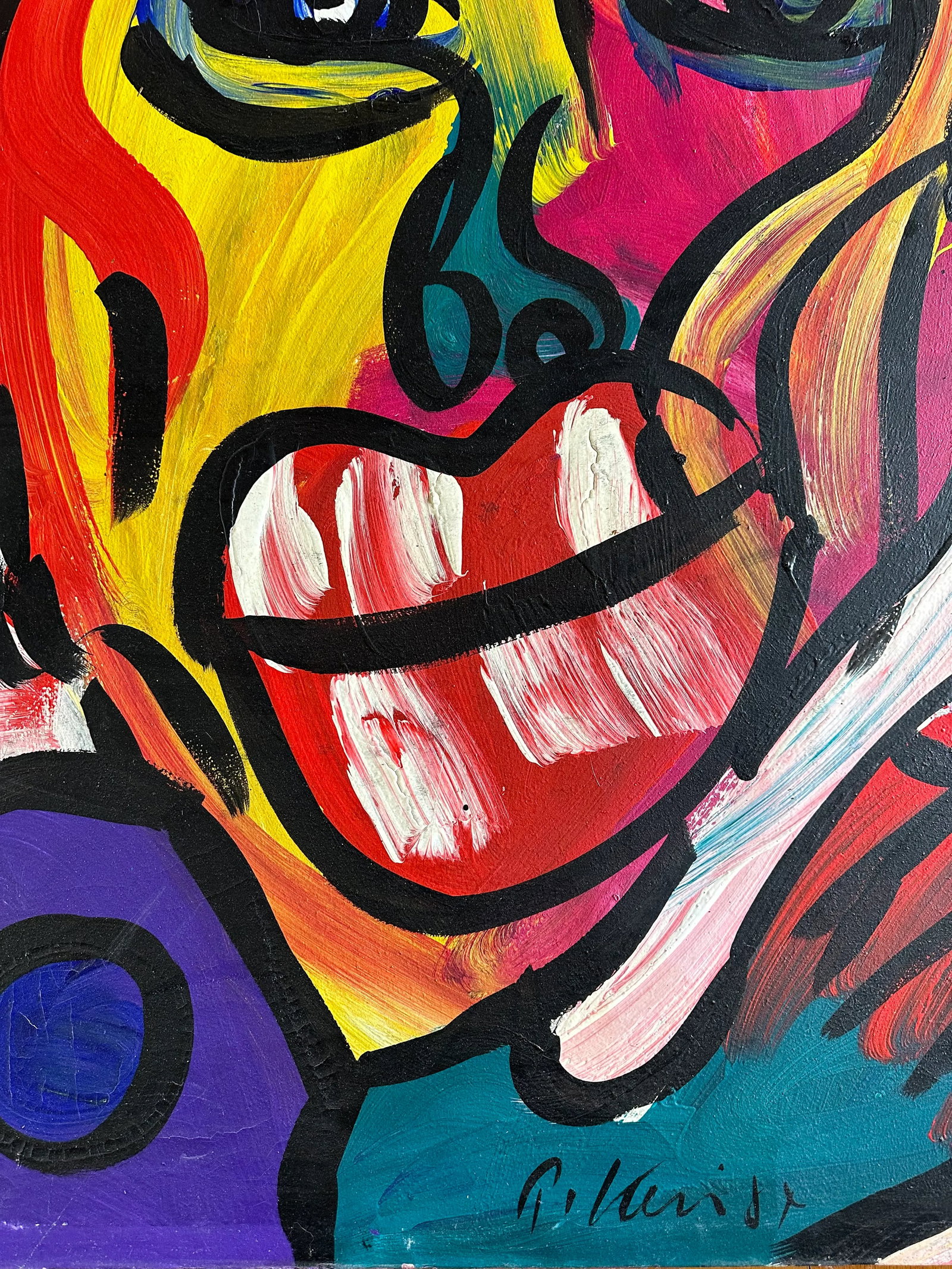 1987 Peter Keil Original Painting - 2