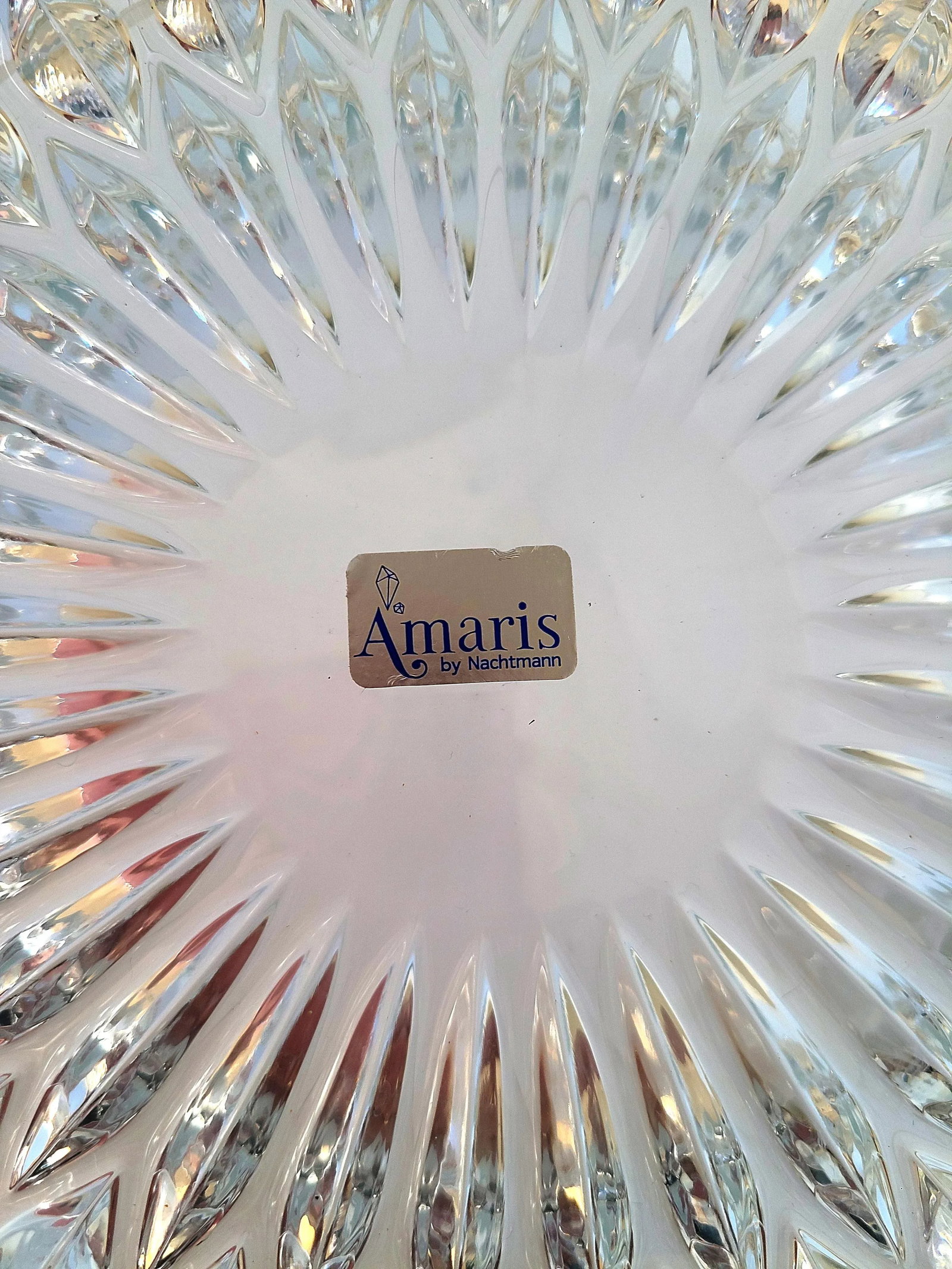 Set of 2 Gorham Althea Cut Full Lead Crystal Bowls, 1980s - 2